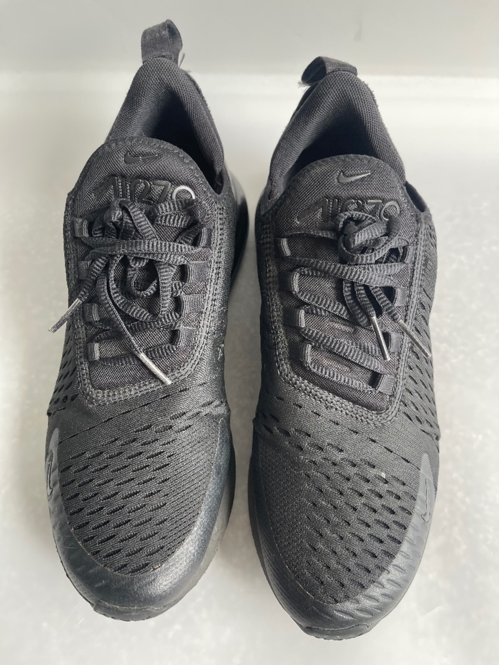 Nike Air Max 270 Triple Black Running Shoes AH8050-005 Women’s US 7.5